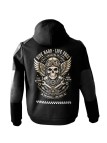 Sudadera Biker Con Refuerzos De Piel | Crisalida