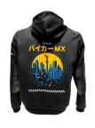 Sudadera Biker Con Refuerzos De Piel | Crisalida