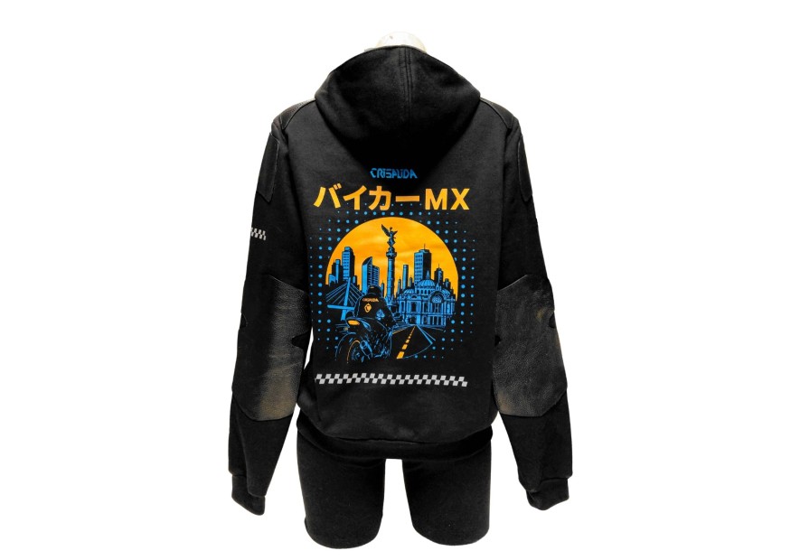 sudadera biker