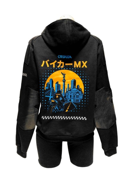 sudadera biker