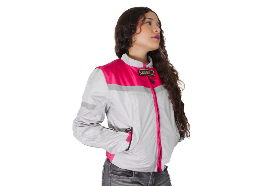 Chamarra Perla Fucsia | Crisalida