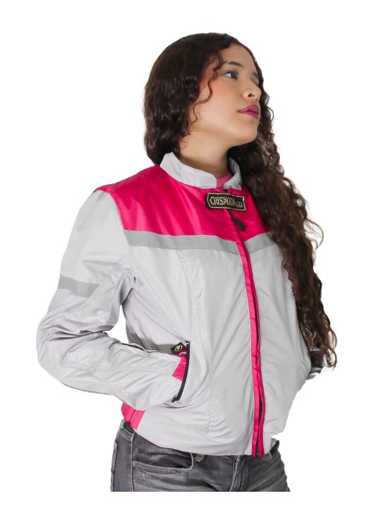 Chamarra Perla Fucsia | Crisalida