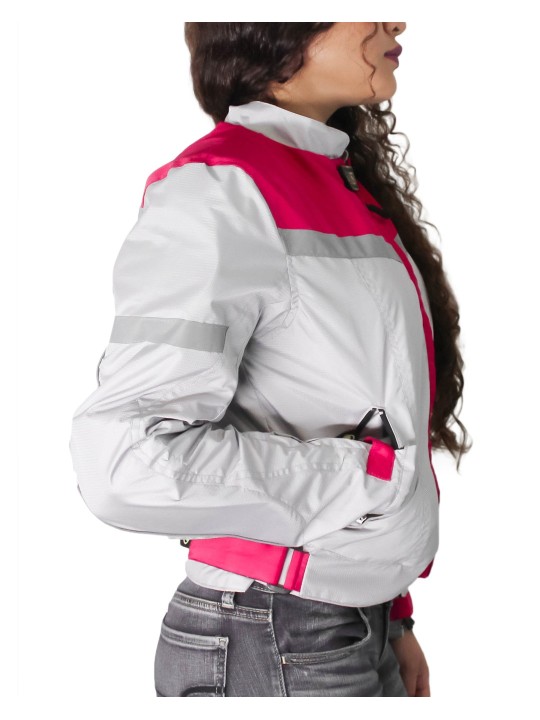 Chamarra Perla Fucsia | Crisalida