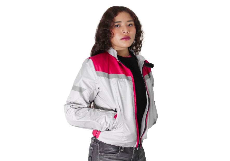 Chamarra Perla Fucsia | Crisalida
