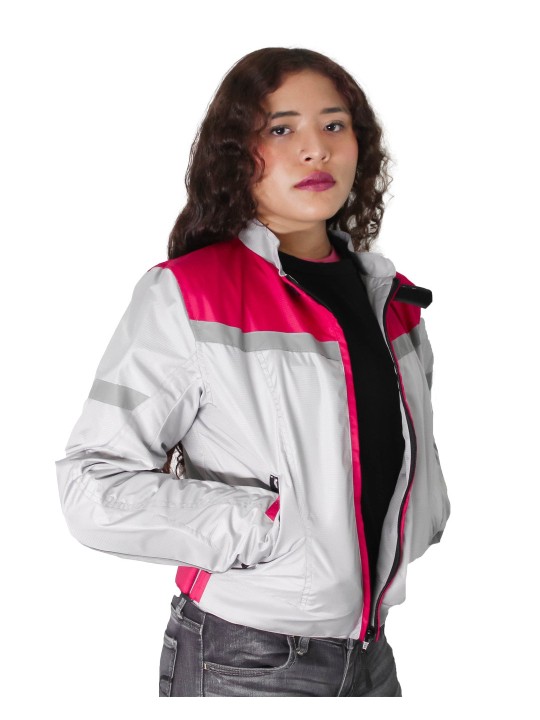 Chamarra Perla Fucsia | Crisalida