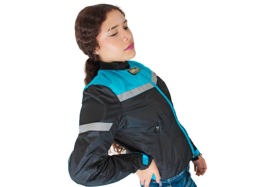 Chamarra Perla Turquesa | Crisalida