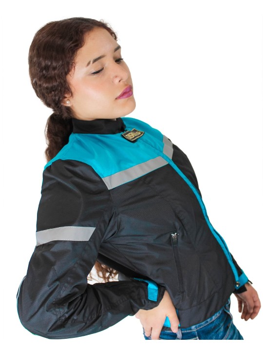 Chamarra Perla Turquesa | Crisalida