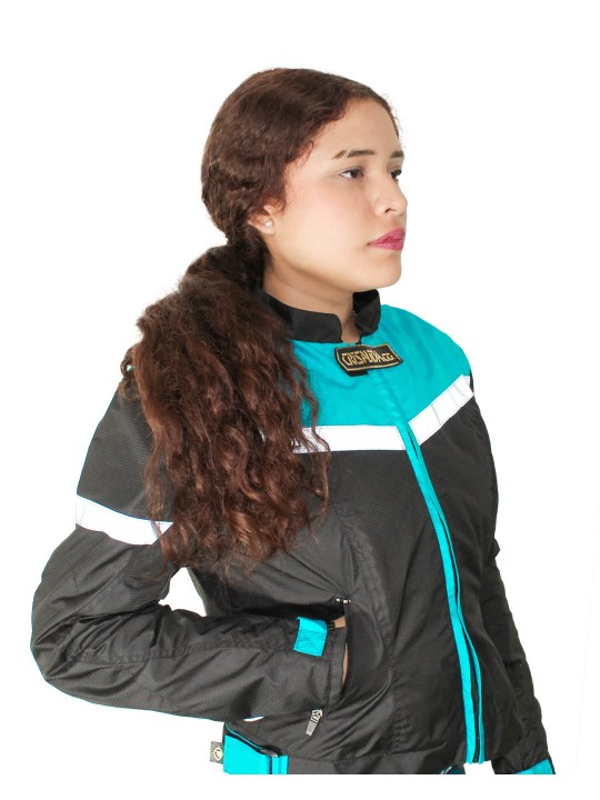 Chamarra Perla Turquesa | Crisalida